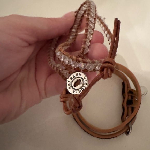 Victoria Emerson Animal Print and Beaded Bracelet Set - Picture 6 of 8